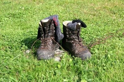 Hiking Socks and Hiking Boots