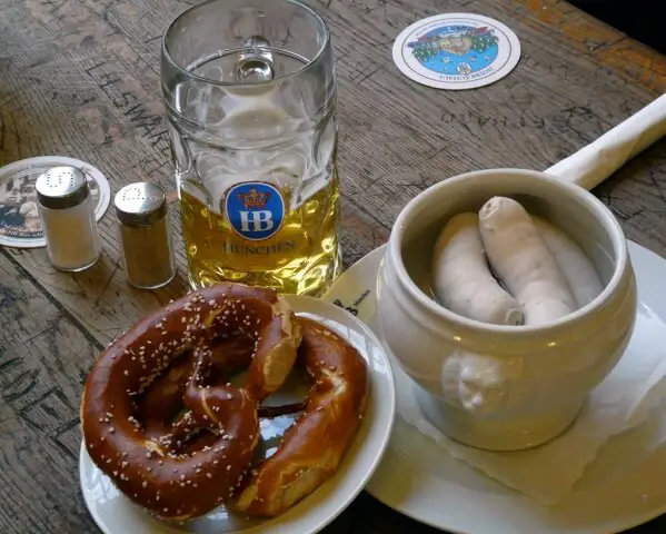 Weisswurst Breze Beer