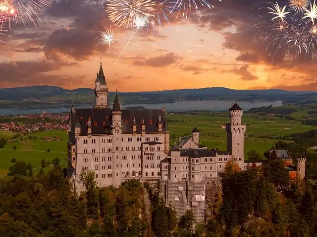 Castle Neuschwanstein in Germany