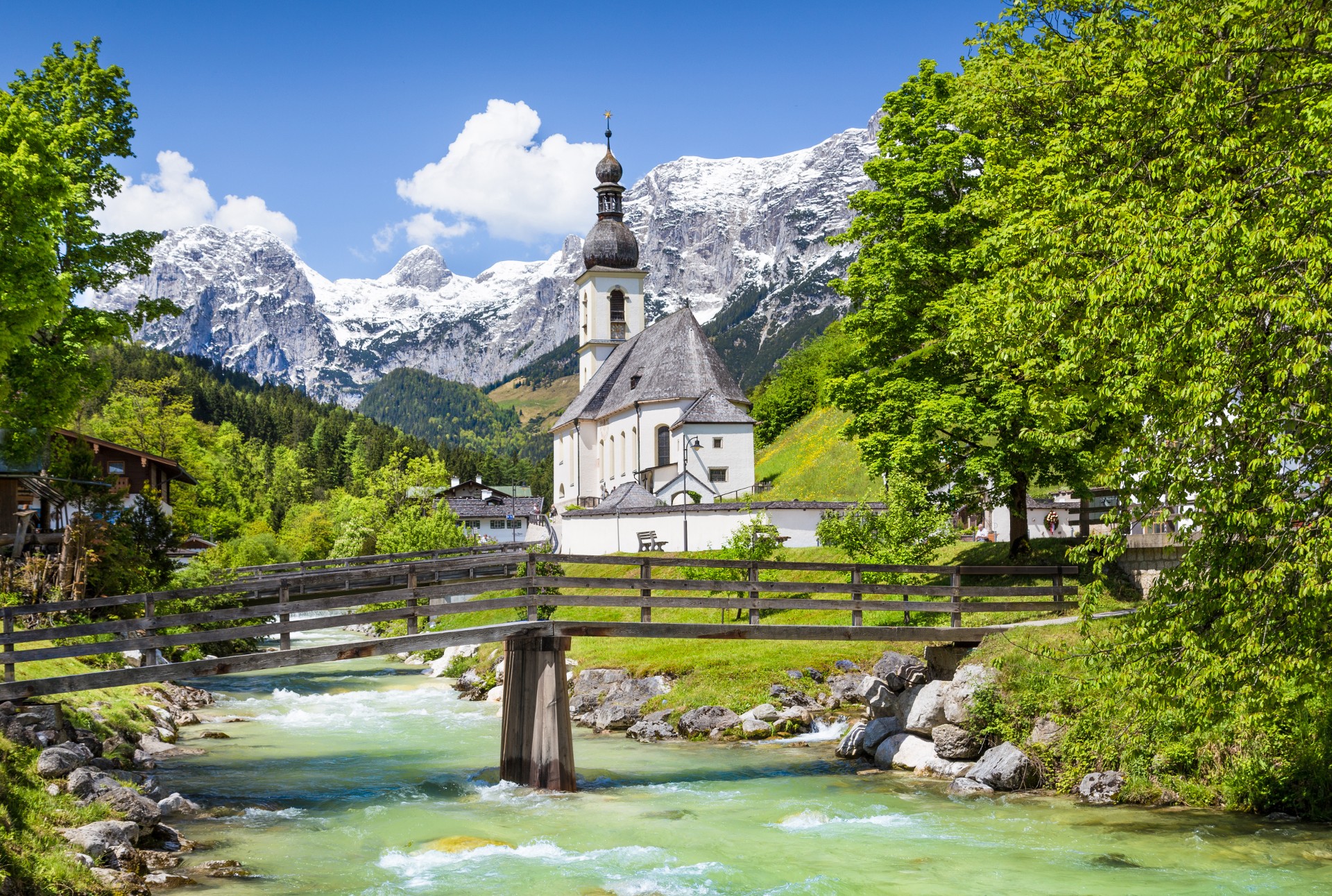 Bavarian Alps Ramsau Germany